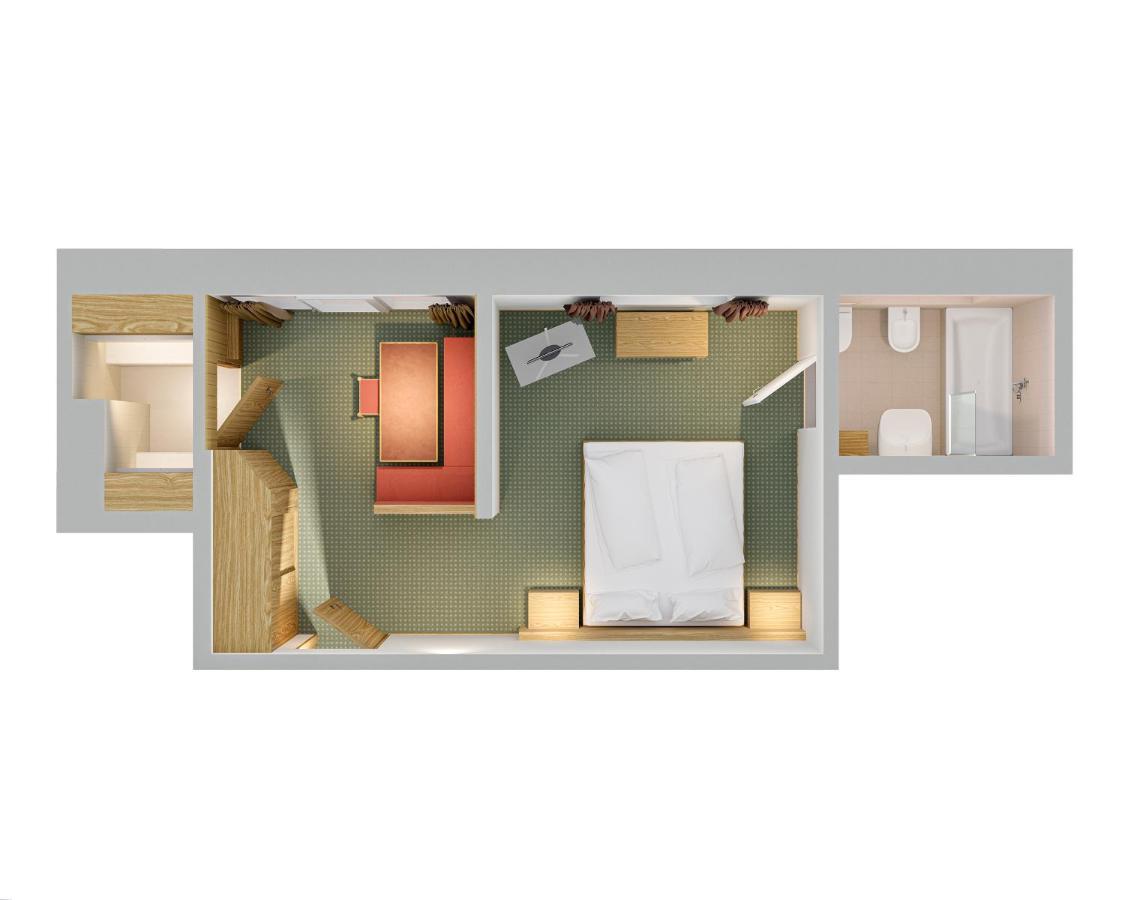 Aquila Dolomites Residence โอติเซ ภายนอก รูปภาพ