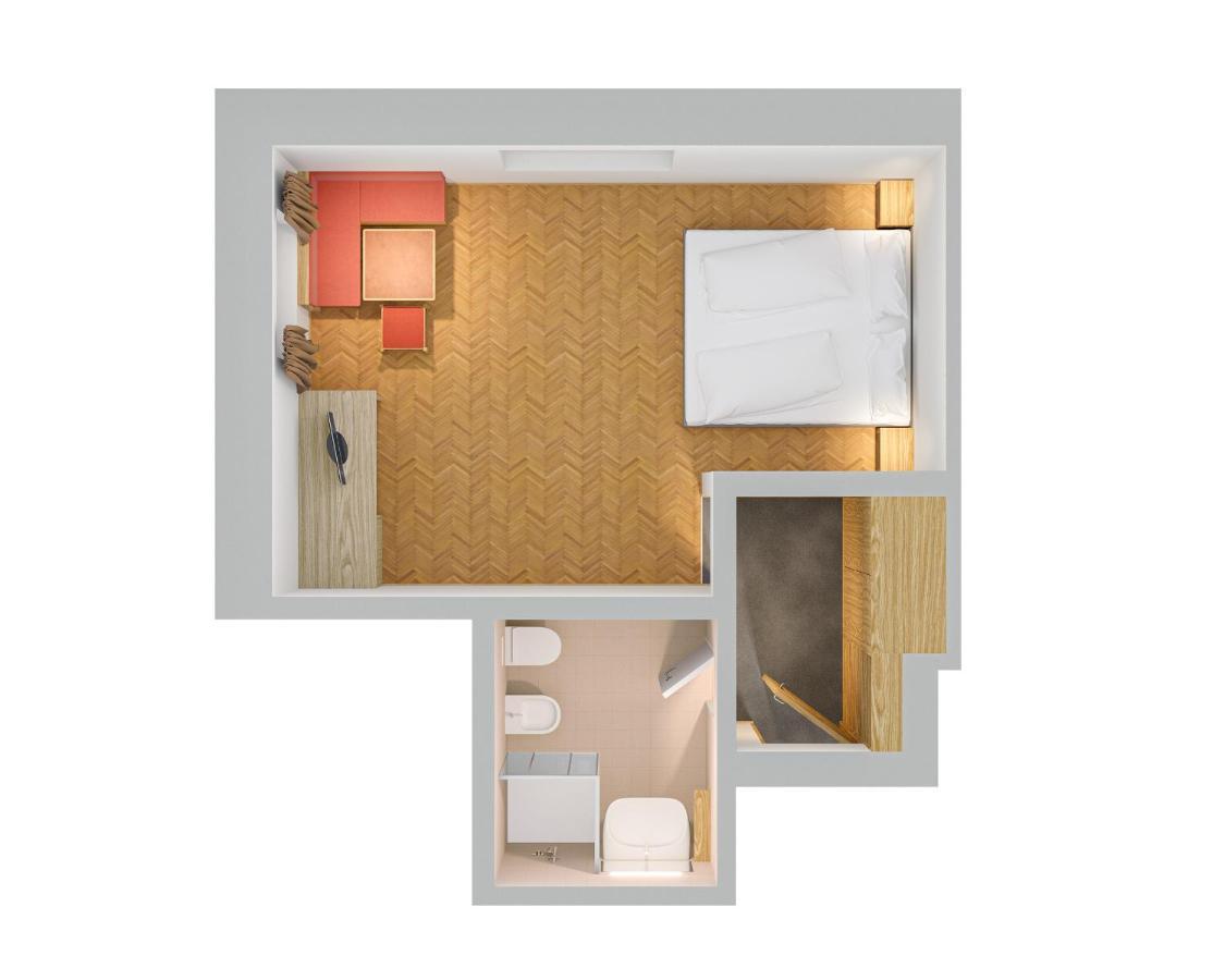 Aquila Dolomites Residence โอติเซ ภายนอก รูปภาพ